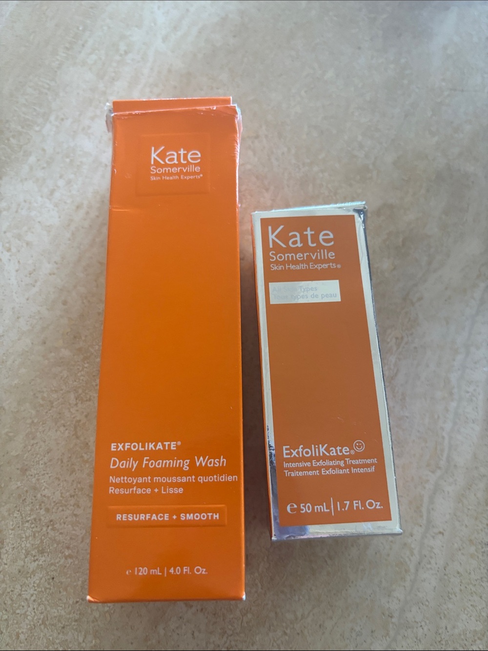 Kate Somerville Orange Daily Foaming Wash & ExfoliKate Duo